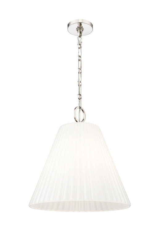 Pendant Z-Lite 3042P18-PN Polished Nickel Alaric 3 Light Pendant Z-Lite