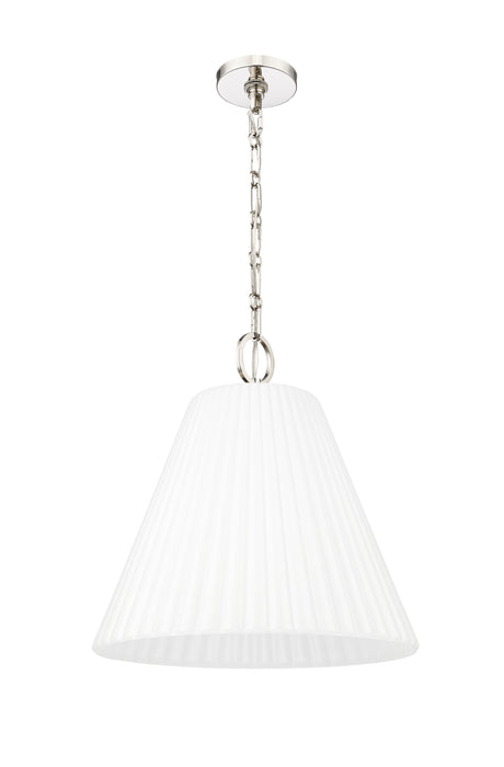Pendant Z-Lite 3042P18-PN Polished Nickel Alaric 3 Light Pendant Z-Lite