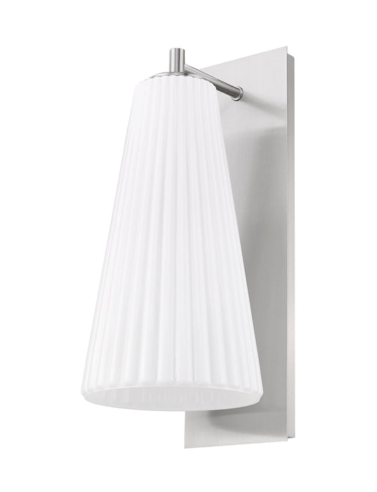 Wall Sconce Z-Lite 3043-1SL-BN Brushed Nickel Farrell 1 Light Wall Sconce Z-Lite