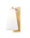 Wall Sconce Z-Lite 3043-1SL-MGLD Modern Gold Farrell 1 Light Wall Sconce Z-Lite