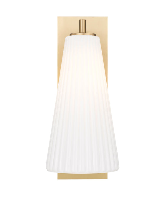Wall Sconce Z-Lite 3043-1SL-MGLD Modern Gold Farrell 1 Light Wall Sconce Z-Lite