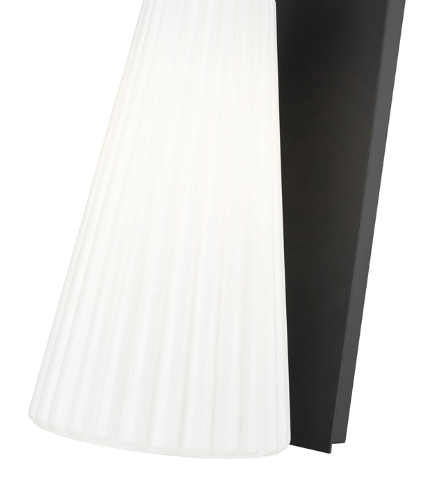 Wall Sconce Z-Lite 3043-1SS-MB Matte Black Farrell 1 Light Wall Sconce Z-Lite