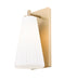 Wall Sconce Z-Lite 3043-1SS-MGLD Modern Gold Farrell 1 Light Wall Sconce Z-Lite