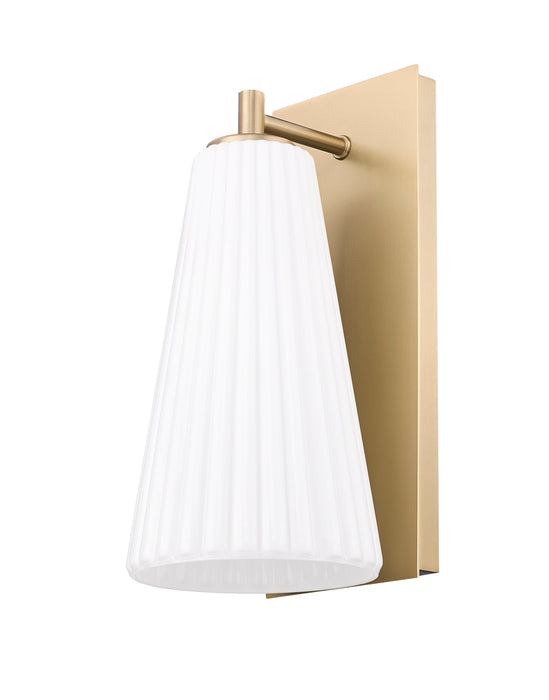 Wall Sconce Z-Lite 3043-1SS-MGLD Modern Gold Farrell 1 Light Wall Sconce Z-Lite