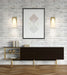 Wall Sconce Z-Lite 3043-1SS-MGLD Modern Gold Farrell 1 Light Wall Sconce Z-Lite