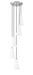 Chandelier Z-Lite 3043P6-5R-BN Brushed Nickel Farrell 5 Light Chandelier Z-Lite