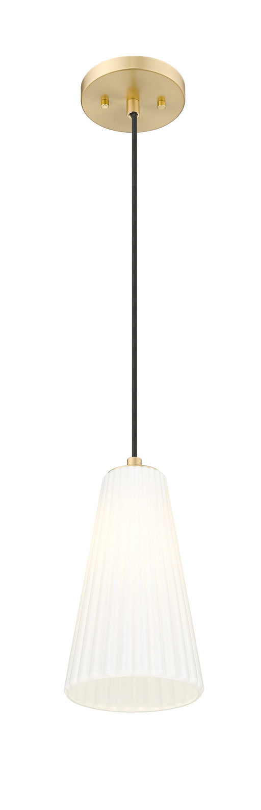 Pendant Z-Lite 3043P6-MGLD Modern Gold Farrell 1 Light Pendant Z-Lite