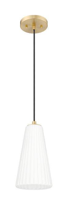 Pendant Z-Lite 3043P6-MGLD Modern Gold Farrell 1 Light Pendant Z-Lite