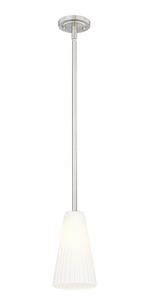 Pendant Z-Lite 3043P6-ROD-BN Brushed Nickel Farrell 1 Light Pendant Z-Lite