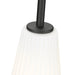 Pendant Z-Lite 3043P6-ROD-MB Matte Black Farrell 1 Light Pendant Z-Lite
