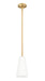 Pendant Z-Lite 3043P6-ROD-MGLD Modern Gold Farrell 1 Light Pendant Z-Lite