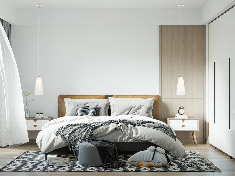 Pendant Z-Lite 3043P7-BN Brushed Nickel Farrell 1 Light Pendant Z-Lite