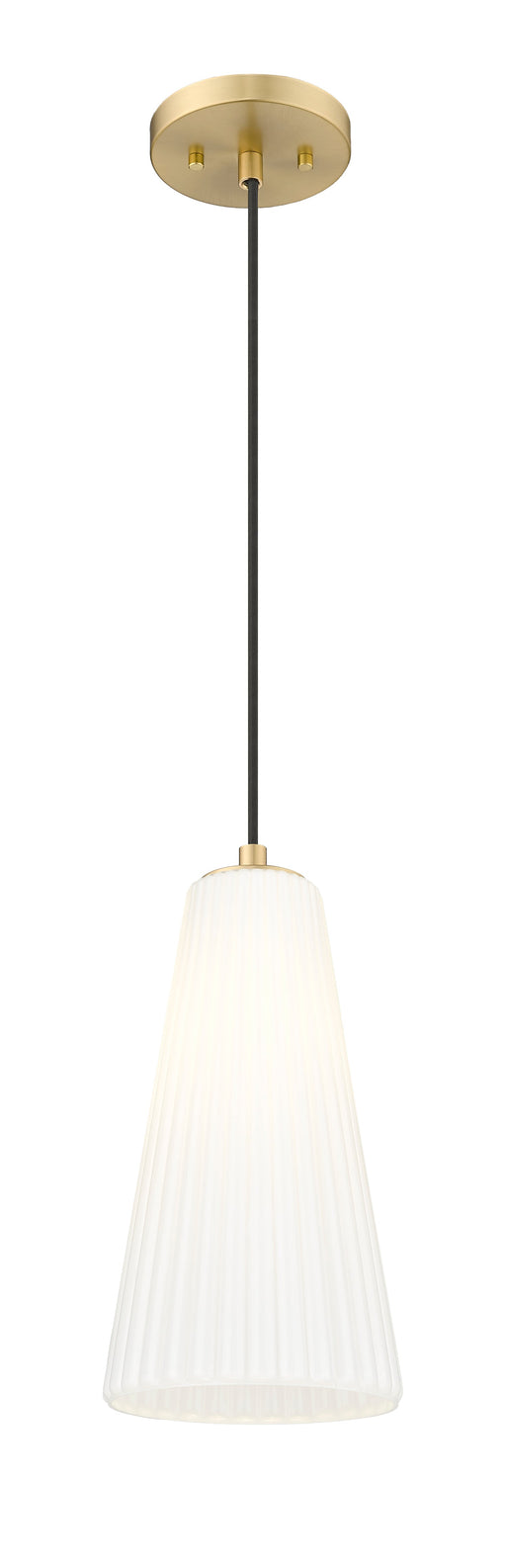 Pendant Z-Lite 3043P7-MGLD Modern Gold Farrell 1 Light Pendant Z-Lite