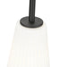 Pendant Z-Lite 3043P7-ROD-MB Matte Black Farrell 1 Light Pendant Z-Lite