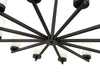 Chandelier Z-Lite 3044-12MB Matte Black Danica 12 Light Chandelier Z-Lite