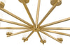 Chandelier Z-Lite 3044-12MGLD Modern Gold Danica 12 Light Chandelier Z-Lite