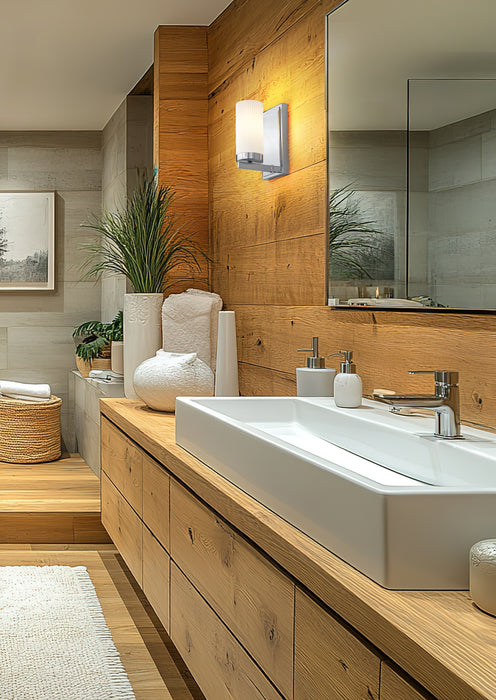 Wall Sconce Z-Lite 3044-1S-CH Chrome Danica 1 Light Wall Sconce Z-Lite