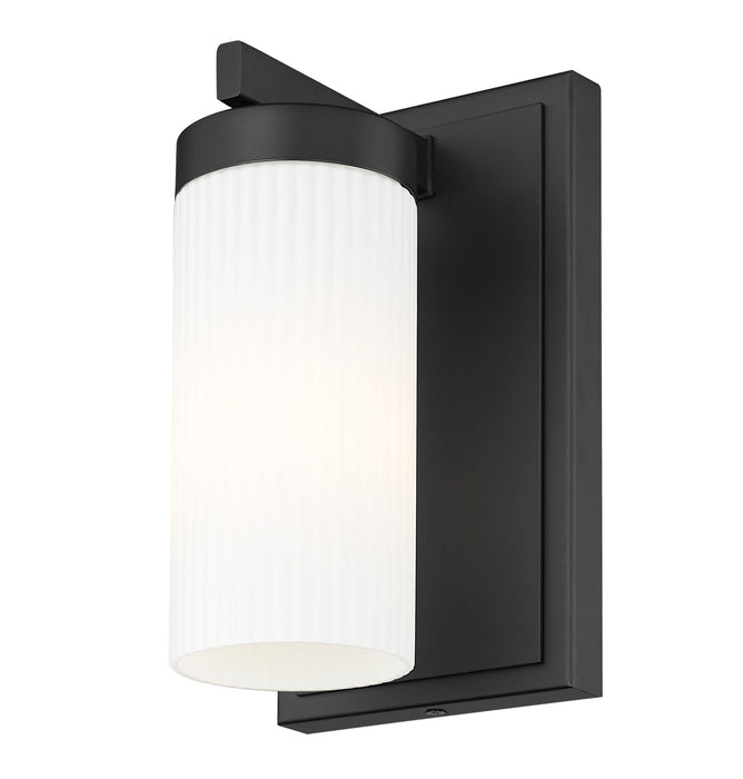 Wall Sconce Z-Lite 3044-1S-MB Matte Black Danica 1 Light Wall Sconce Z-Lite