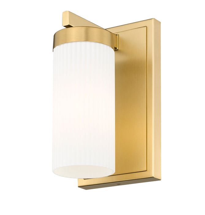Wall Sconce Z-Lite 3044-1S-MGLD Modern Gold Danica 1 Light Wall Sconce Z-Lite