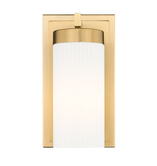 Wall Sconce Z-Lite 3044-1S-MGLD Modern Gold Danica 1 Light Wall Sconce Z-Lite