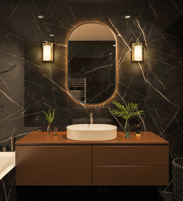 Wall Sconce Z-Lite 3044-1S-MGLD Modern Gold Danica 1 Light Wall Sconce Z-Lite