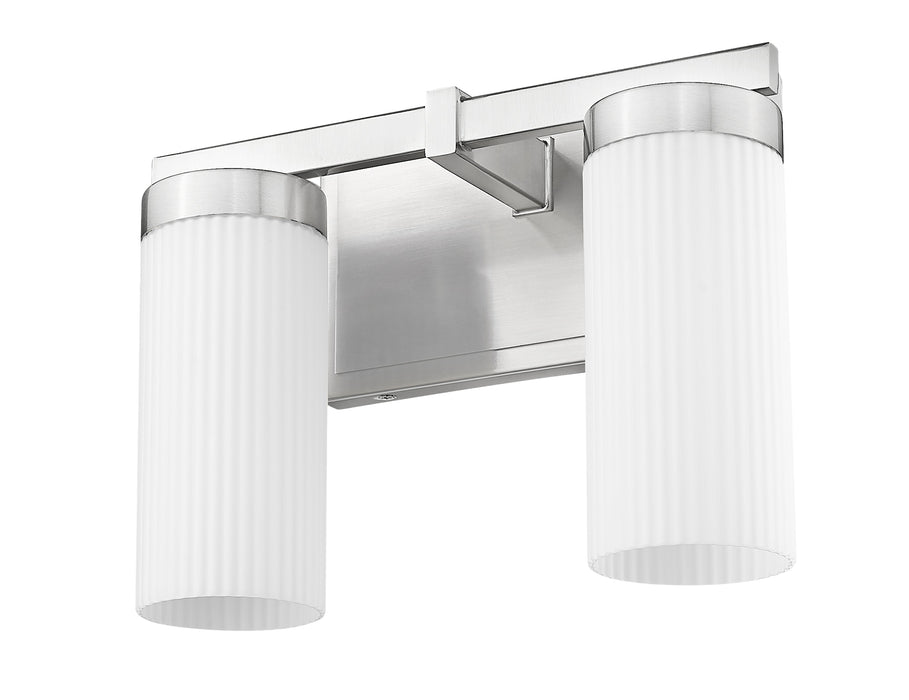 Vanity Z-Lite 3044-2V-BN Brushed Nickel Danica 2 Light Vanity Z-Lite