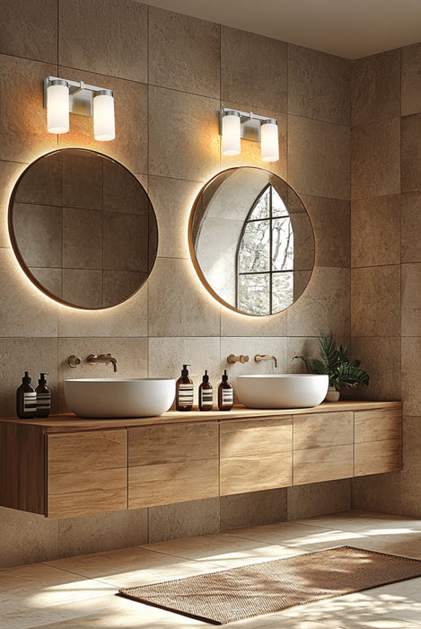 Vanity Z-Lite 3044-2V-BN Brushed Nickel Danica 2 Light Vanity Z-Lite