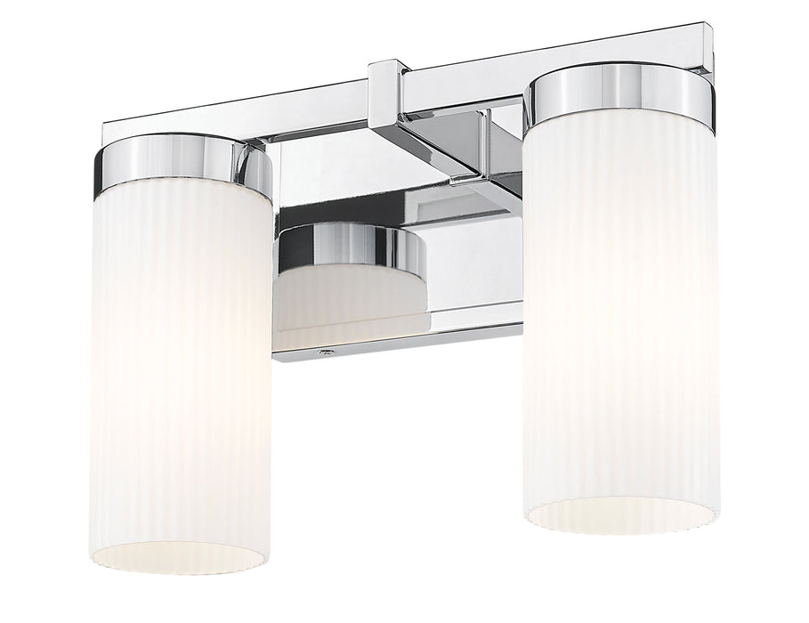 Vanity Z-Lite 3044-2V-CH Chrome Danica 2 Light Vanity Z-Lite