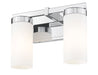 Vanity Z-Lite 3044-2V-CH Chrome Danica 2 Light Vanity Z-Lite