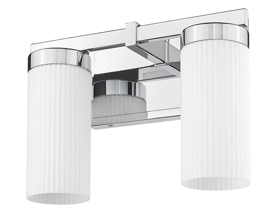 Vanity Z-Lite 3044-2V-CH Chrome Danica 2 Light Vanity Z-Lite