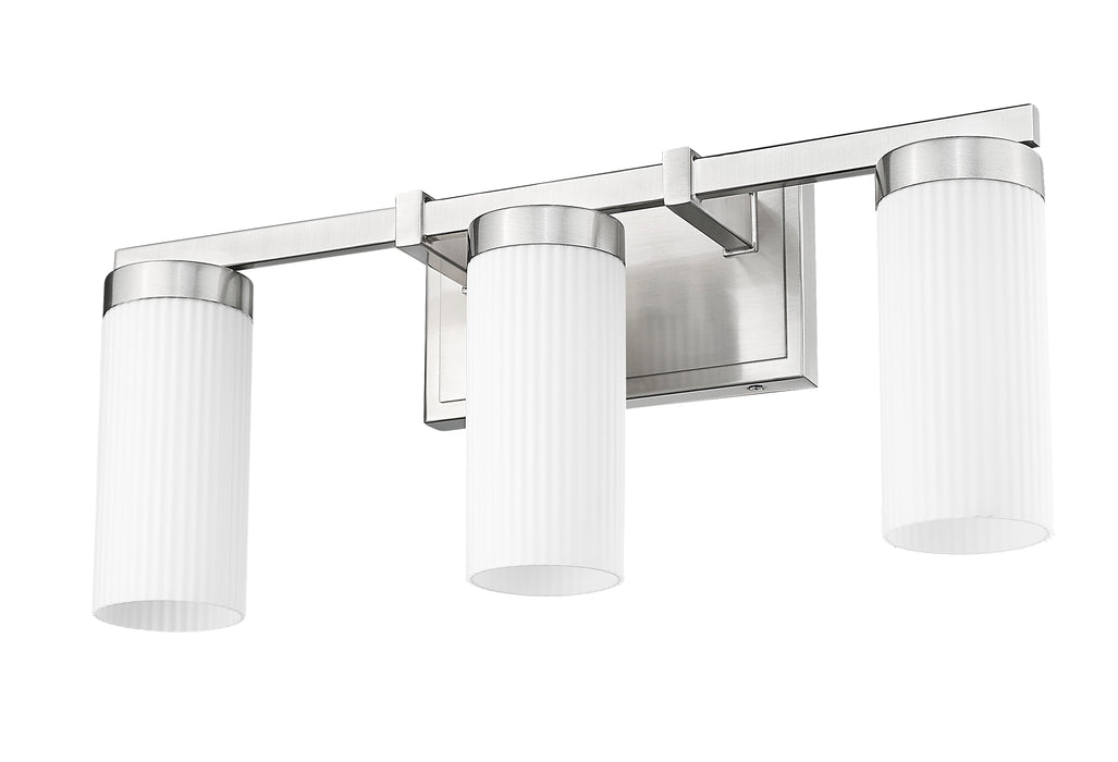 Vanity Z-Lite 3044-3V-BN Brushed Nickel Danica 3 Light Vanity Z-Lite