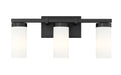 Vanity Z-Lite 3044-3V-MB Matte Black Danica 3 Light Vanity Z-Lite
