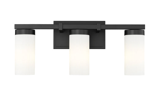 Vanity Z-Lite 3044-3V-MB Matte Black Danica 3 Light Vanity Z-Lite