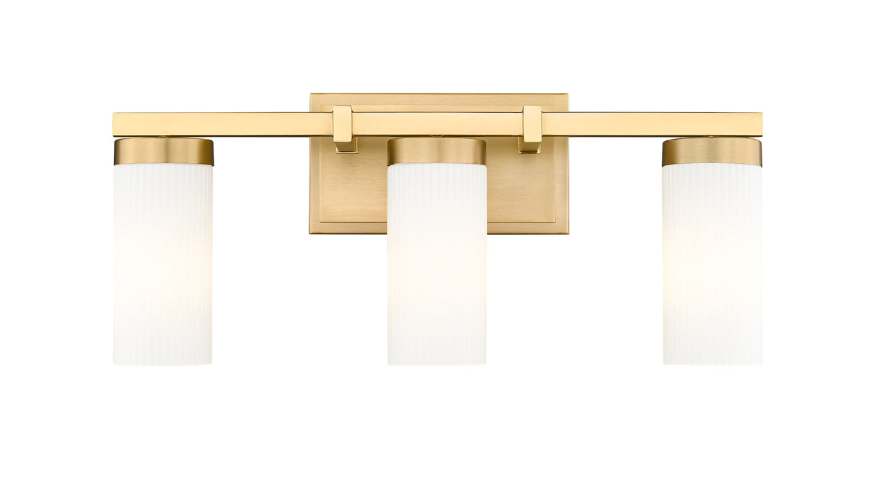 Vanity Z-Lite 3044-3V-MGLD Modern Gold Danica 3 Light Vanity Z-Lite