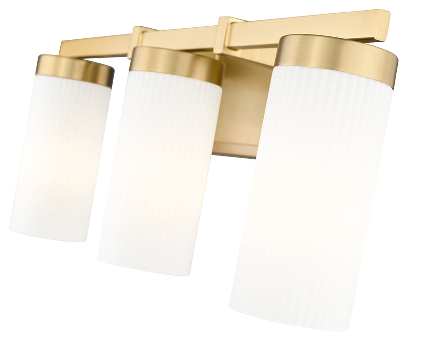 Vanity Z-Lite 3044-3V-MGLD Modern Gold Danica 3 Light Vanity Z-Lite