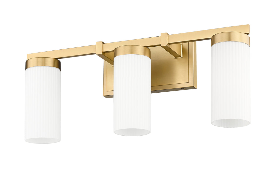Vanity Z-Lite 3044-3V-MGLD Modern Gold Danica 3 Light Vanity Z-Lite