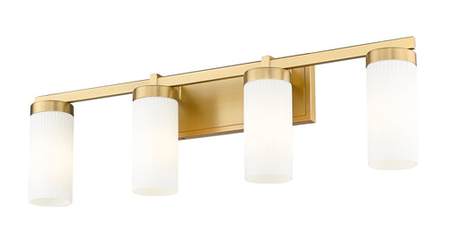 Vanity Z-Lite 3044-4V-MGLD Modern Gold Danica 4 Light Vanity Z-Lite