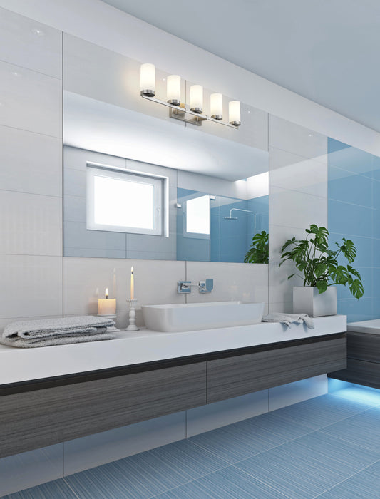 Vanity Z-Lite 3044-5V-BN Brushed Nickel Danica 5 Light Vanity Z-Lite