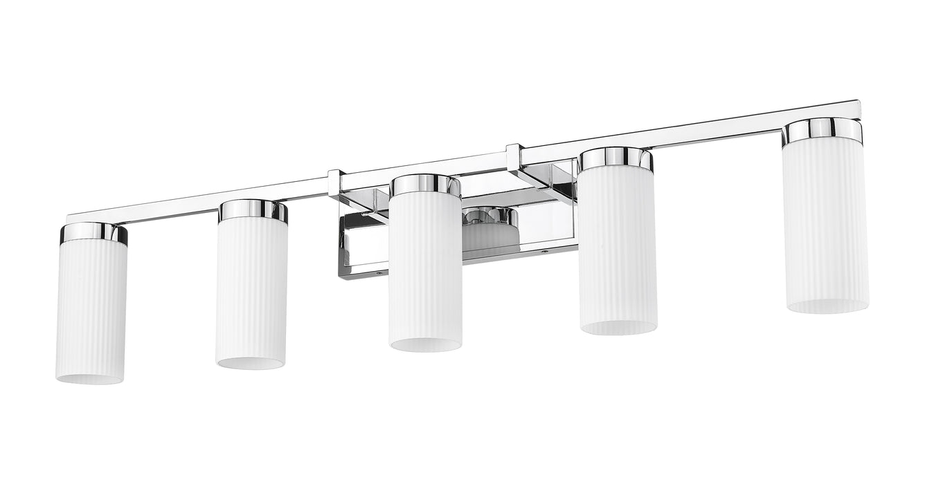 Vanity Z-Lite 3044-5V-CH Chrome Danica 5 Light Vanity Z-Lite