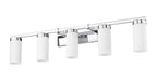 Vanity Z-Lite 3044-5V-CH Chrome Danica 5 Light Vanity Z-Lite