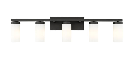 Vanity Z-Lite 3044-5V-MB Matte Black Danica 5 Light Vanity Z-Lite