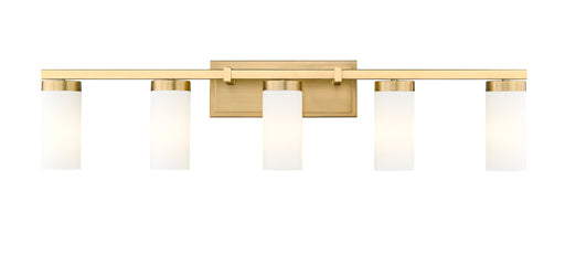 Vanity Z-Lite 3044-5V-MGLD Modern Gold Danica 5 Light Vanity Z-Lite