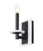 Wall Sconce Z-Lite 3045-1S-MB Matte Black Kaden 1 Light Wall Sconce Z-Lite