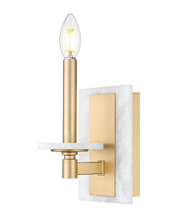 Wall Sconce Z-Lite 3045-1S-MGLD Modern Gold Kaden 1 Light Wall Sconce Z-Lite