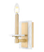 Wall Sconce Z-Lite 3045-1S-MGLD Modern Gold Kaden 1 Light Wall Sconce Z-Lite
