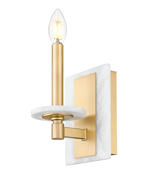 Wall Sconce Z-Lite 3045-1S-MGLD Modern Gold Kaden 1 Light Wall Sconce Z-Lite