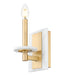 Wall Sconce Z-Lite 3045-1S-MGLD Modern Gold Kaden 1 Light Wall Sconce Z-Lite