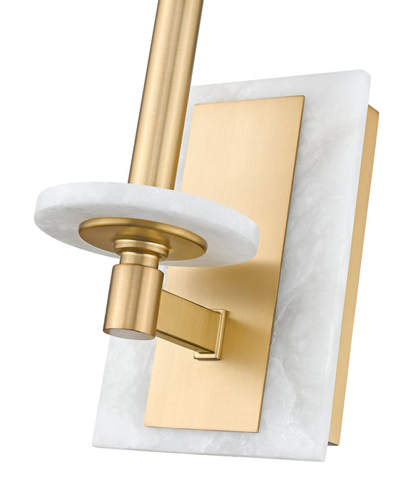 Wall Sconce Z-Lite 3045-1S-MGLD Modern Gold Kaden 1 Light Wall Sconce Z-Lite