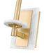 Wall Sconce Z-Lite 3045-1S-MGLD Modern Gold Kaden 1 Light Wall Sconce Z-Lite