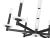 Chandelier Z-Lite 3045-6MB Matte Black Kaden 6 Light Chandelier Z-Lite